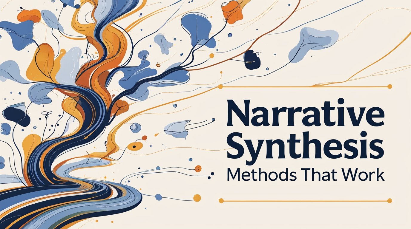 Narrative Synthesis Methods That Work